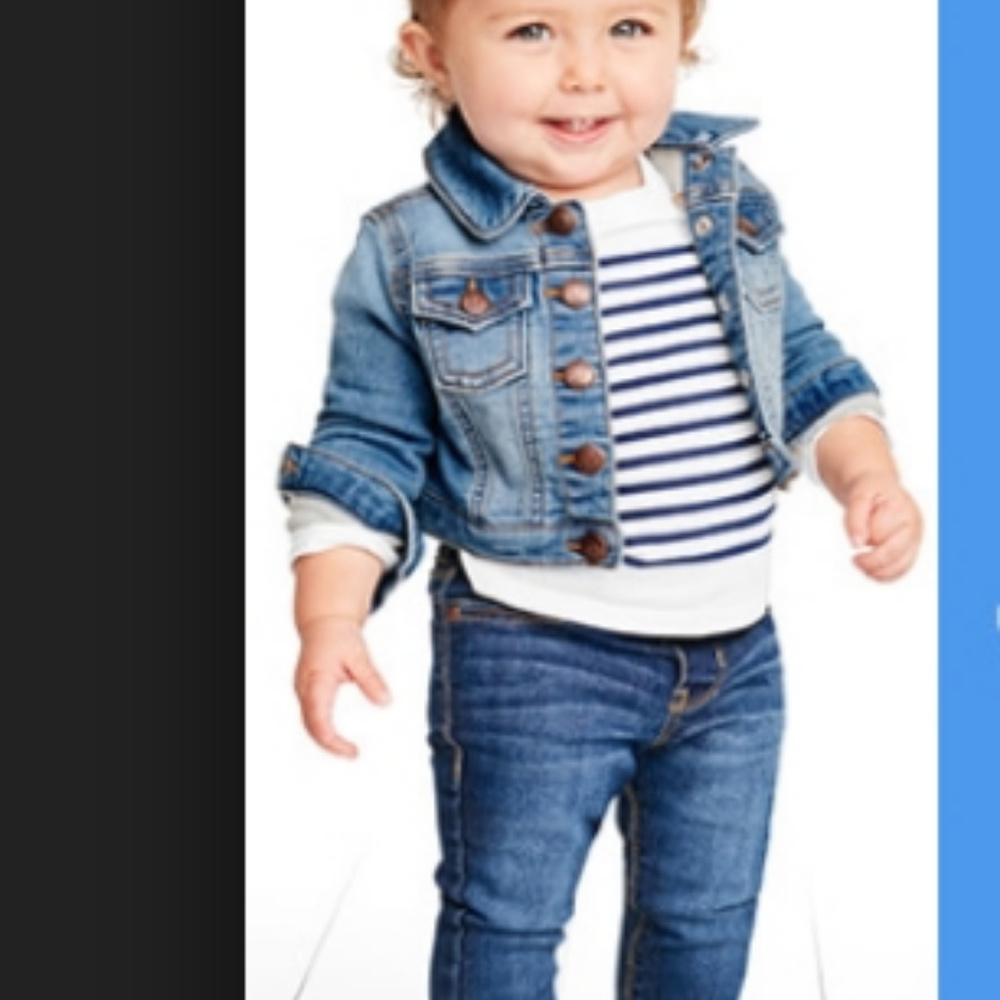 NWT Baby OshKosh B'gosh Denim Jacket Size 9-12mos - Picture 5 of 8